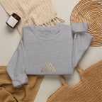 AURVÉA Logo Crewneck Sweatshirt — Minimal Luxury Brand Pullover