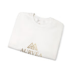 AURVÉA Logo Crewneck Sweatshirt — Minimal Luxury Brand Pullover