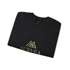 AURVÉA Logo Crewneck Sweatshirt — Minimal Luxury Brand Pullover