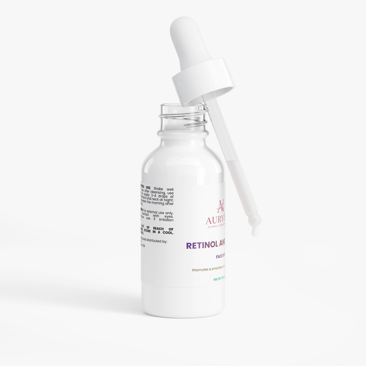 Retinol and Peptide Face Serum