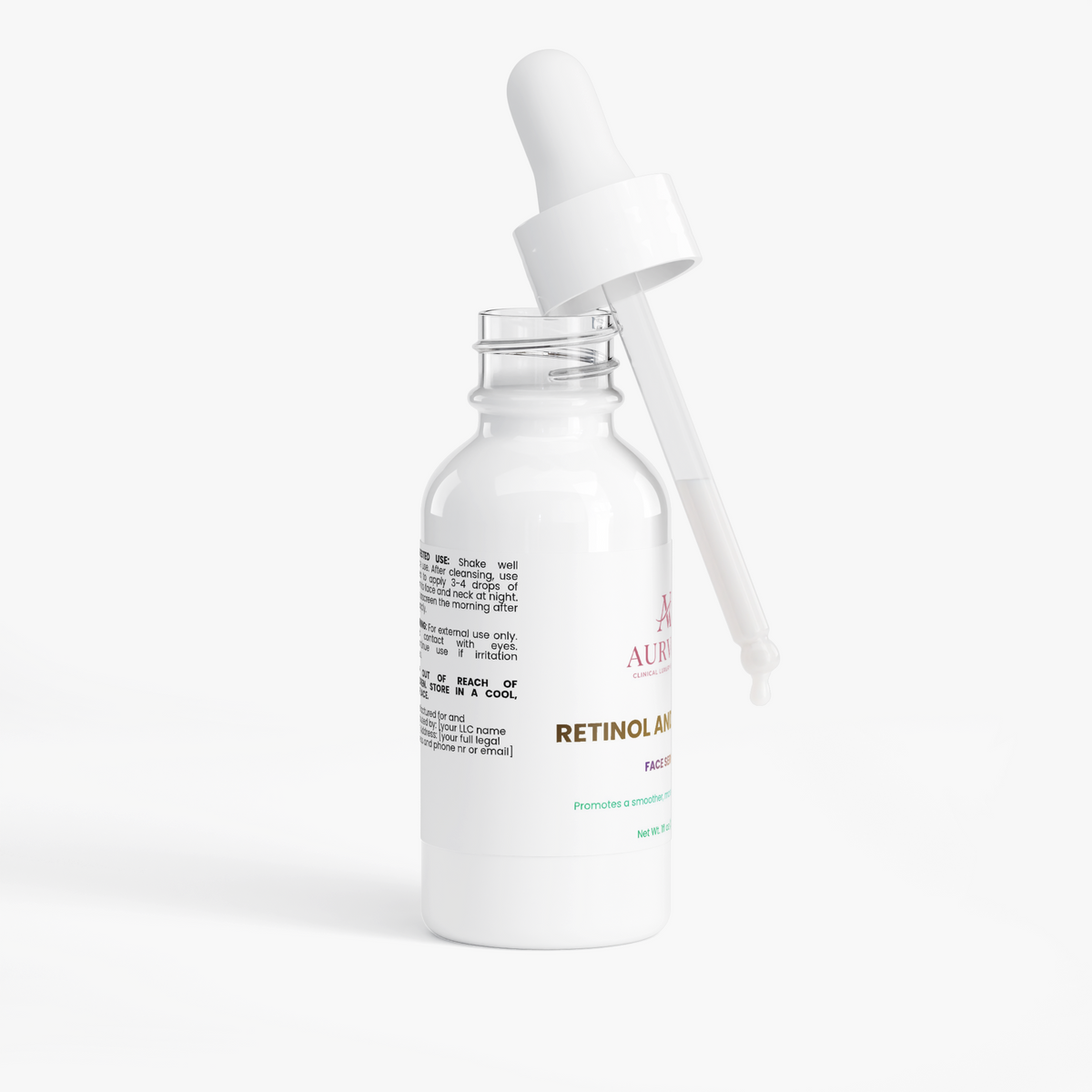 Retinol and Peptide Face Serum