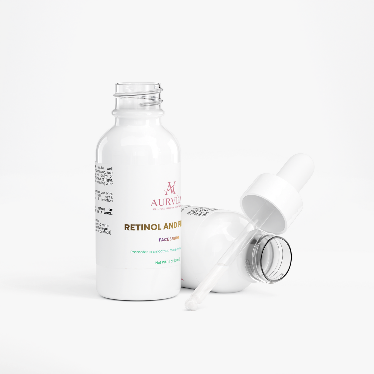 Retinol and Peptide Face Serum