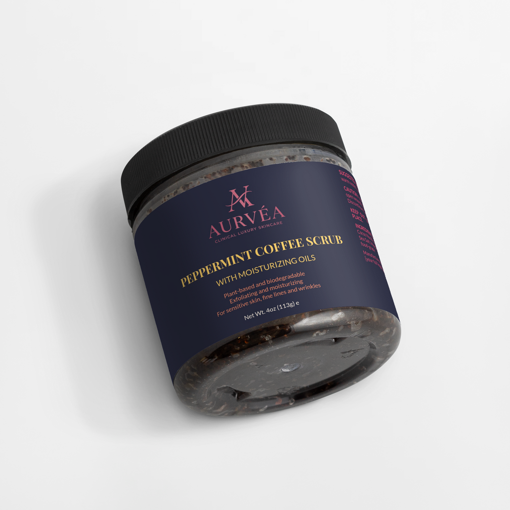 Peppermint Coffee Scrub