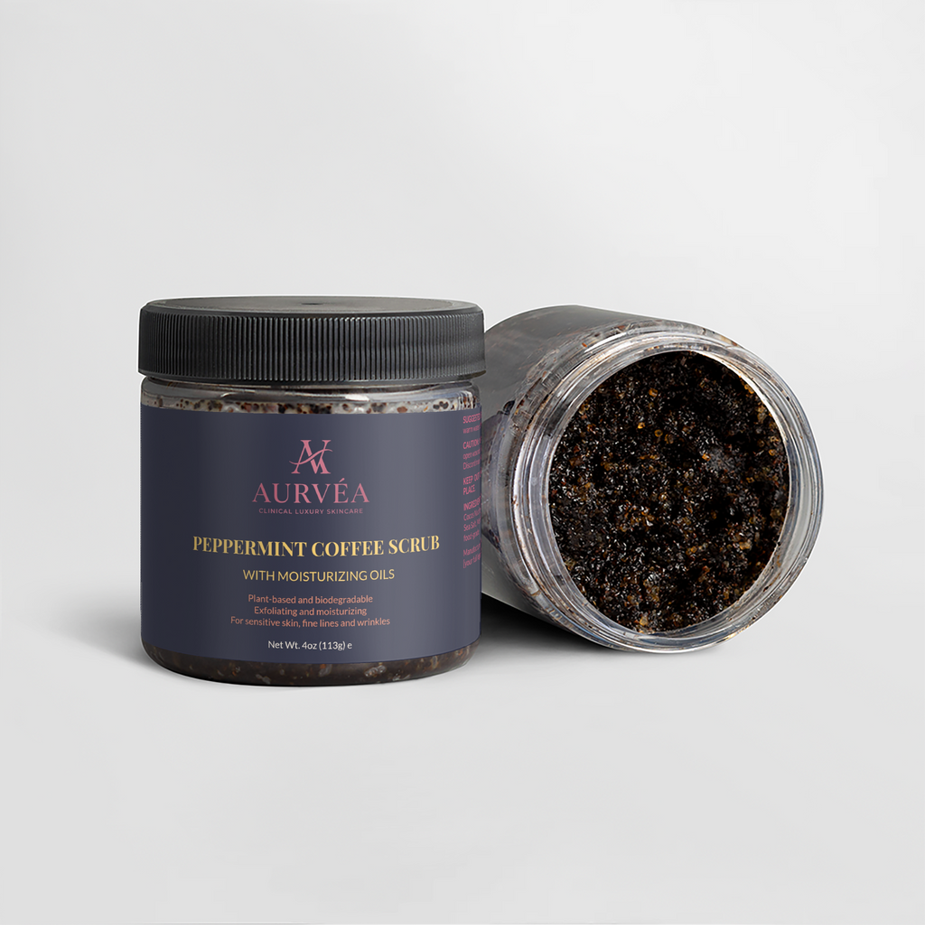 Peppermint Coffee Scrub