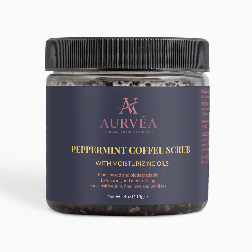 Peppermint Coffee Scrub